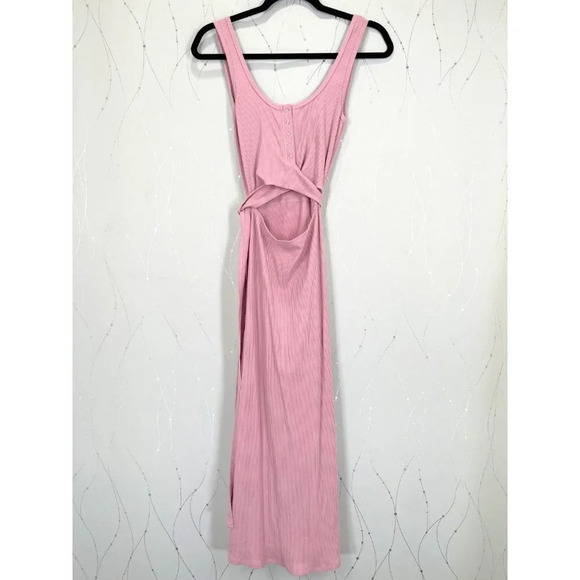 NWT Lovers and Friends Pink Malone Midi Dress $138 - Picture 6 of 14